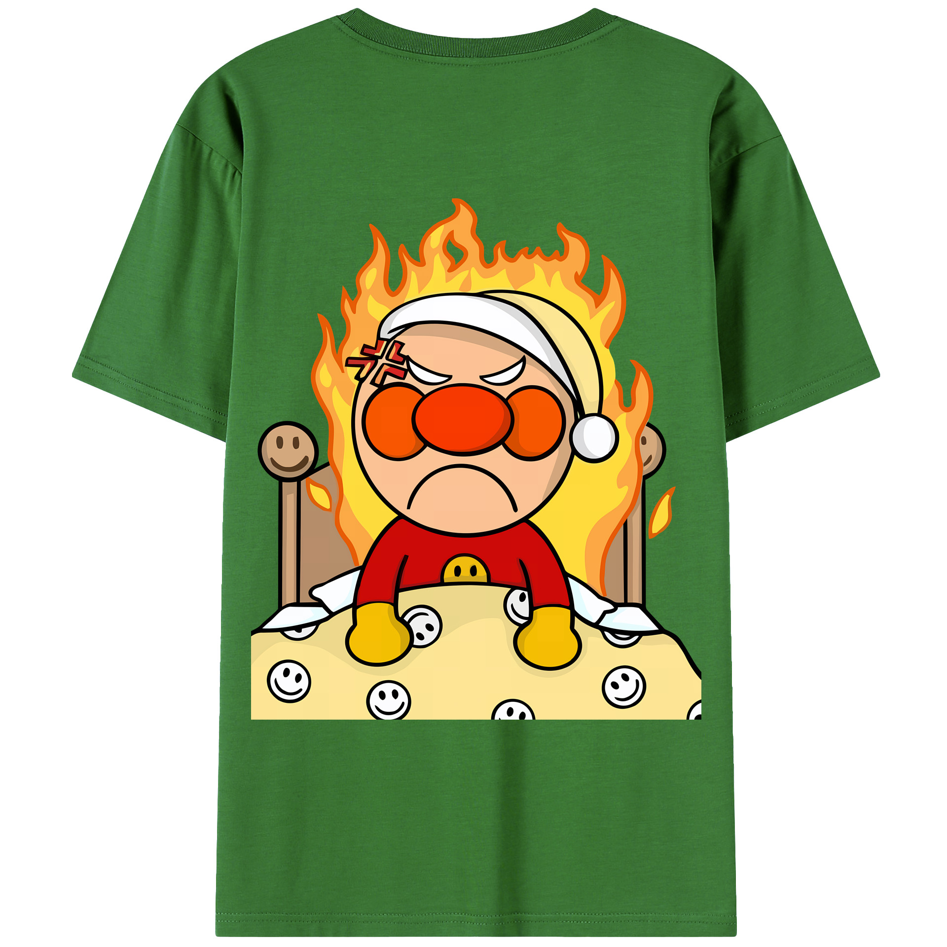 （画像用） アンパンマン Anpanman レディース半袖Tシャツ(バックプリント)